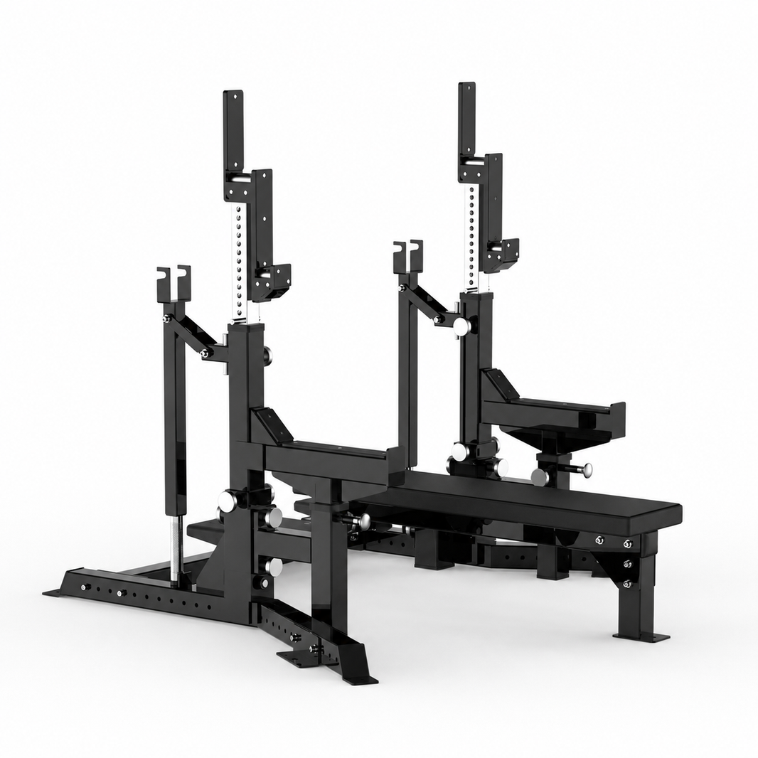 NRG PULSE Competition Bench Press / Rack Combo