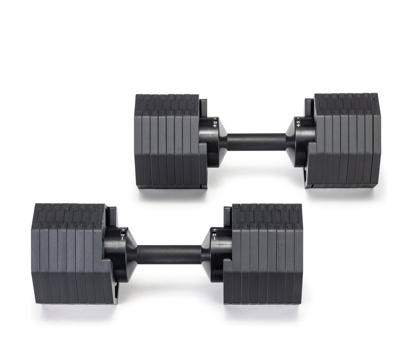 Par Octagonal Adjustable Dumbells 2 Increments 32kg