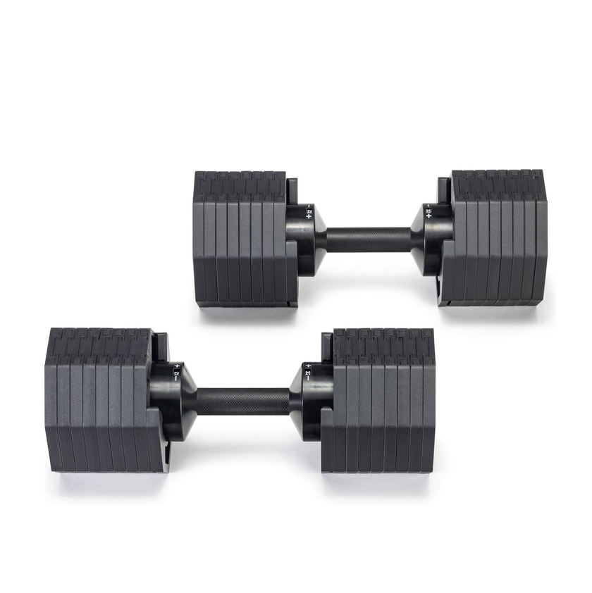 Par Octagonal Adjustable Dumbells 2 Increments 32kg