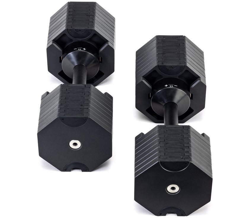 Par Octagonal Adjustable Dumbells 2 Increments 32kg