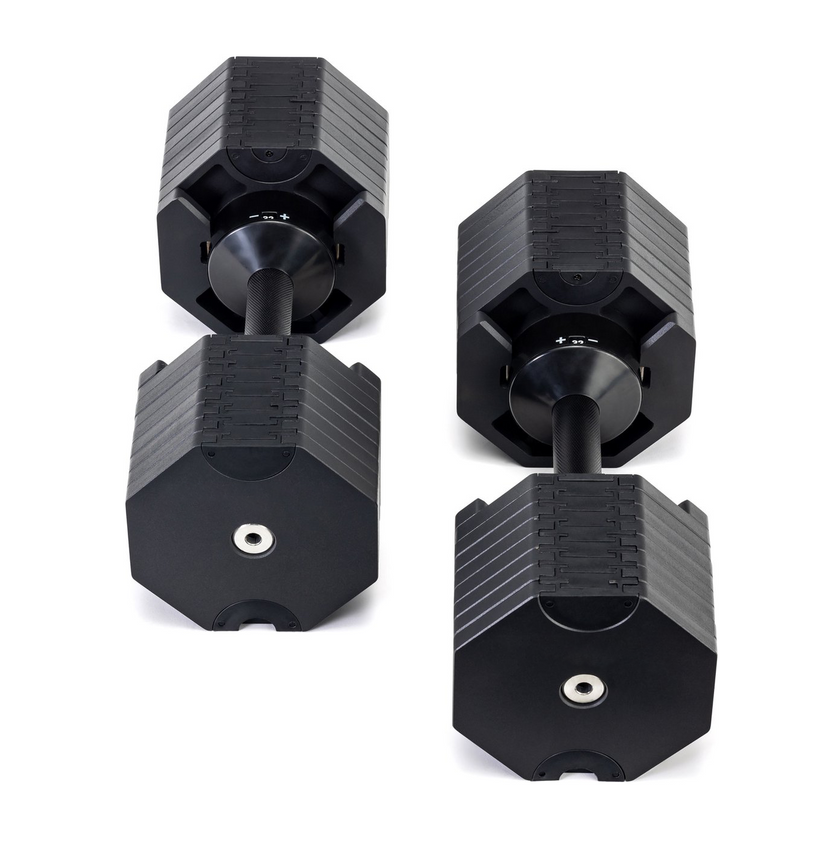 Par Octagonal Adjustable Dumbells 2 Increments 32kg